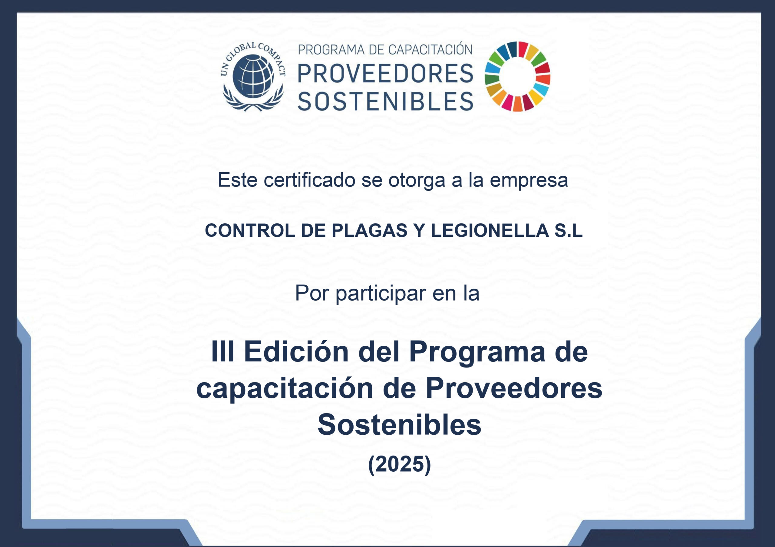 Este certificado se otorga a: